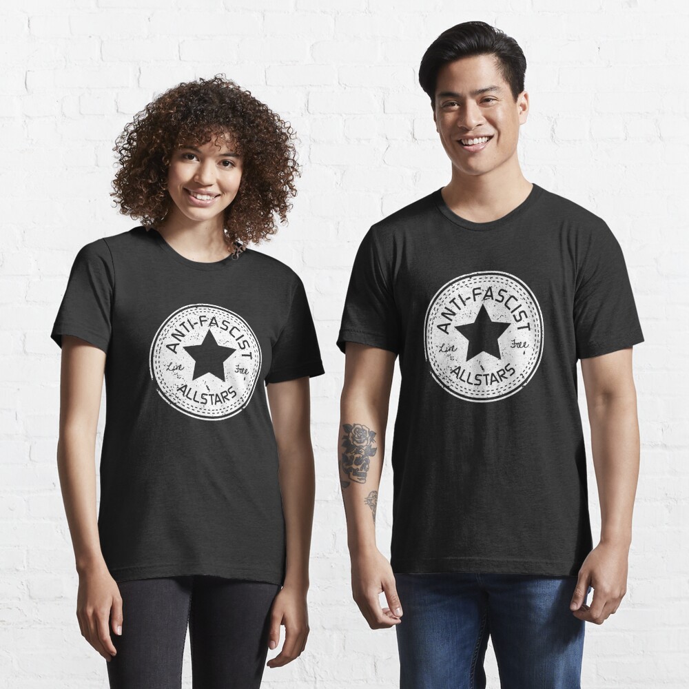 anti fascist allstars t shirt