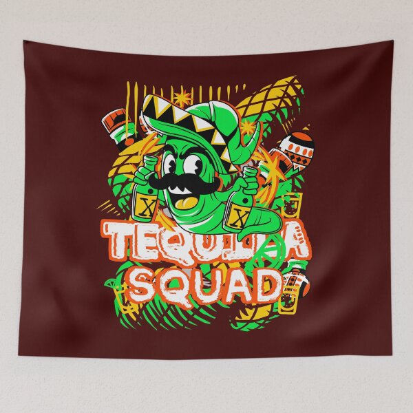 Item preview, Tequila Party Squad cool tequila worm designed and sold by vibeno1.