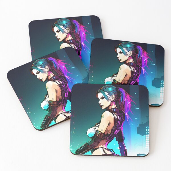 Item preview, Cyberpunk Portrait designed and sold by LonelyFootpad.