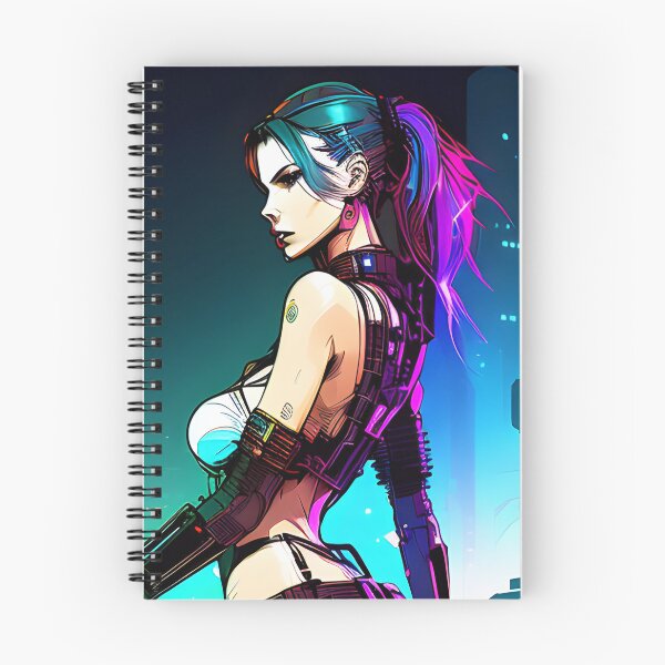 Item preview, Cyberpunk Portrait designed and sold by LonelyFootpad.