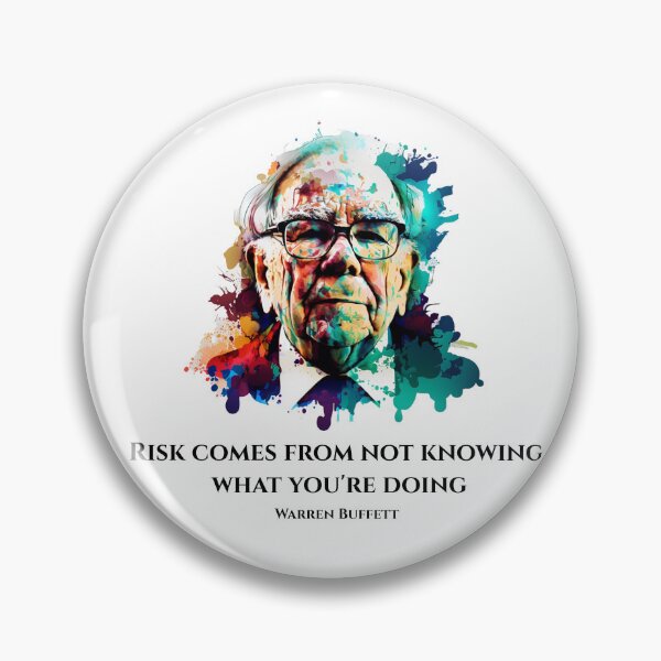Item preview, Warren Buffett - Risk designed and sold by Kameeno.