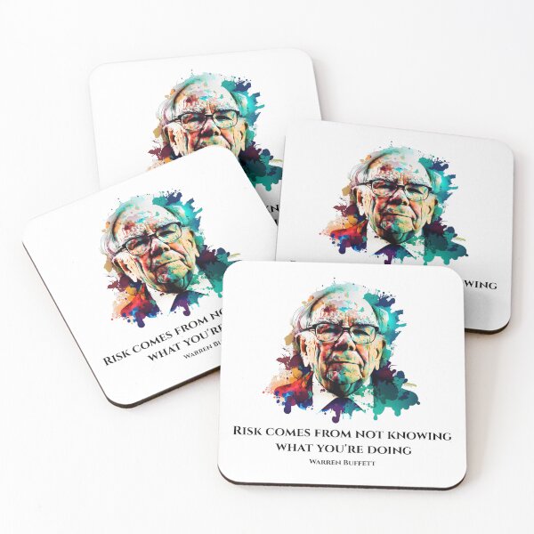 Item preview, Warren Buffett - Risk designed and sold by Kameeno.