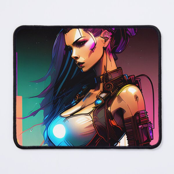 Item preview, Cyberpunk Portrait designed and sold by LonelyFootpad.