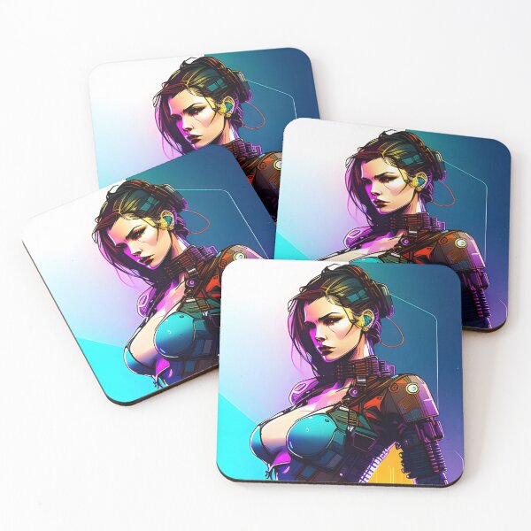 Item preview, Cyberpunk Portrait designed and sold by LonelyFootpad.