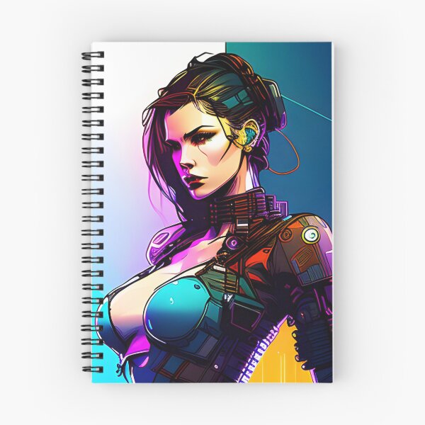 Item preview, Cyberpunk Portrait designed and sold by LonelyFootpad.