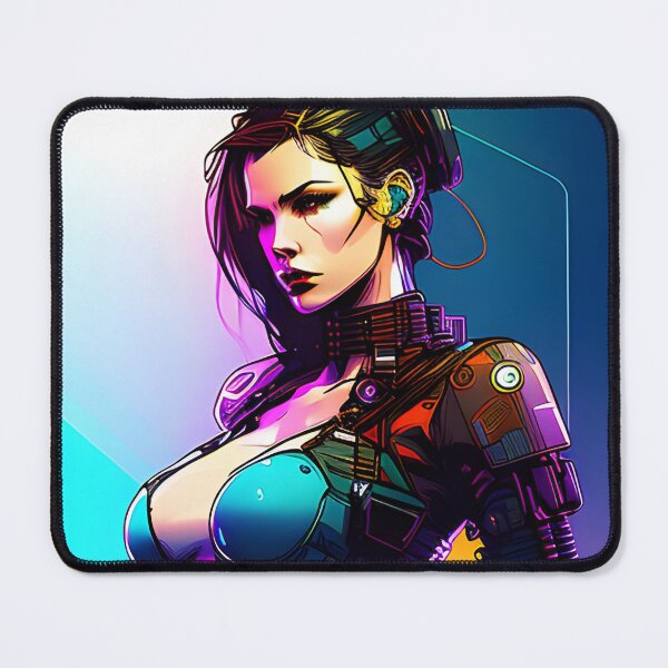 Item preview, Cyberpunk Portrait designed and sold by LonelyFootpad.