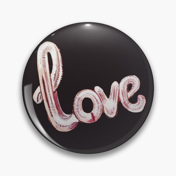 Item preview, Love Rose Gold Balloon Letters designed and sold by KayleeRoseArt.