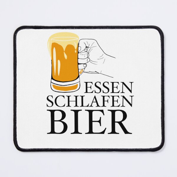 Item preview, Eseen Schlafen Bier designed and sold by DerisArt.
