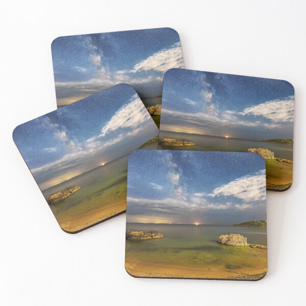 Item preview, Rotherslade at Night on Gower, Wales designed and sold by Dan Santillo.