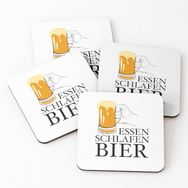 Item preview, Eseen Schlafen Bier designed and sold by DerisArt.