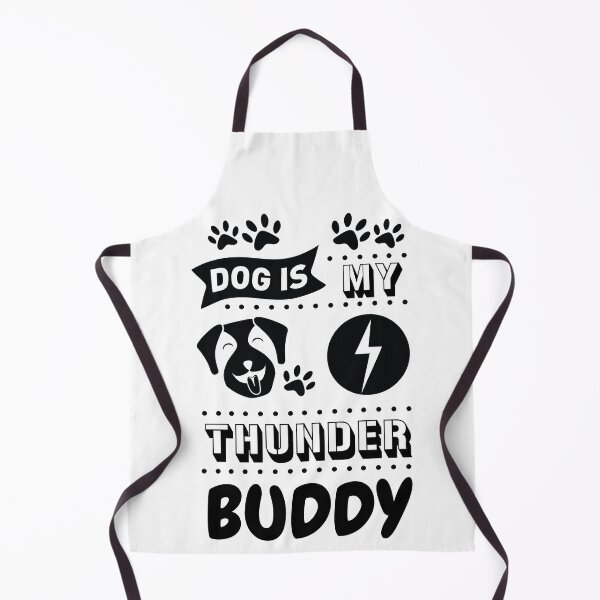 Item preview, Dog Is My Thunder Buddy designed and sold by beefrancky.
