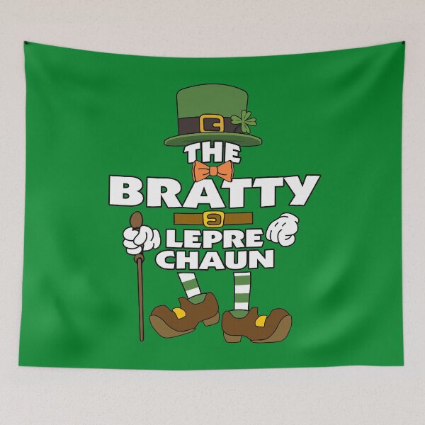 Item preview, The Bratty Leprechaun St Patrick's Day Celebration Matching Outfits Group Attire designed and sold by onicon.