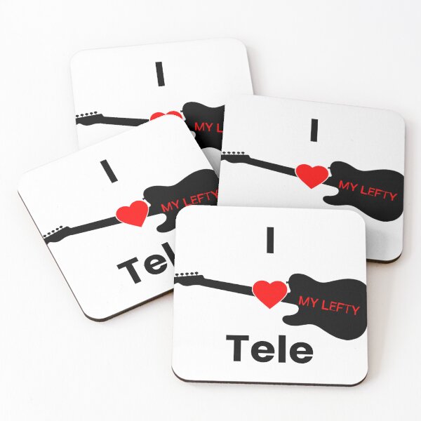 Item preview, I Love My Lefty Tele designed and sold by PiranhaEatFashion.