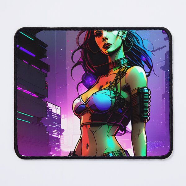 Item preview, Cyberpunk Portrait designed and sold by LonelyFootpad.