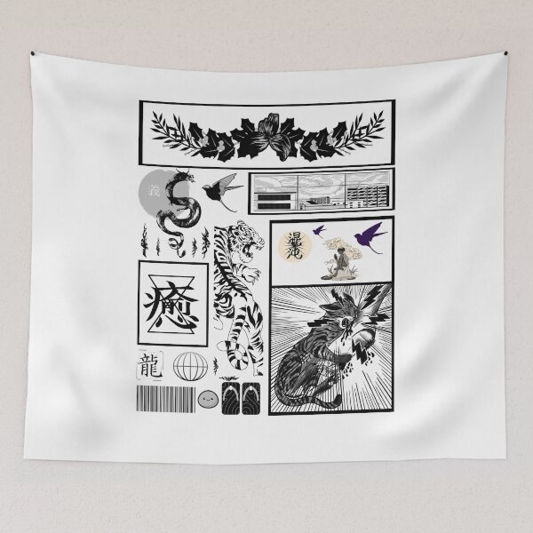Item preview, Japanese streetwear collection Vaporwave Aesthetic Japan Classics designed and sold by vibeno1.
