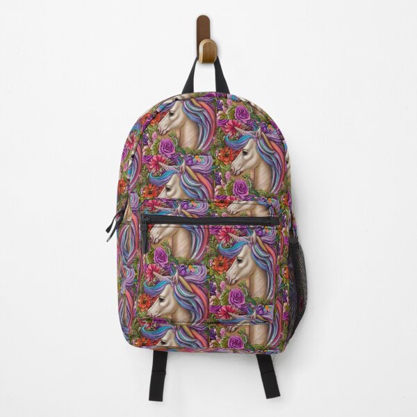 Item preview, Pastel Floral Unicorn designed and sold by purplesensation.