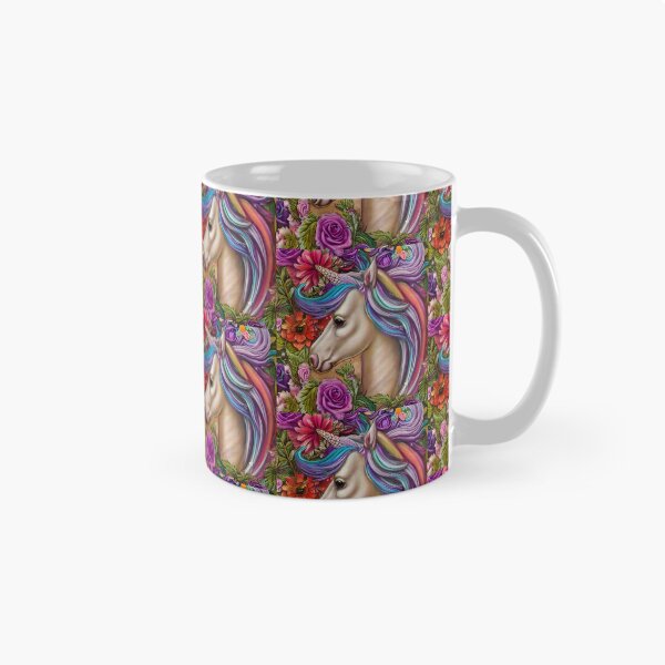 Item preview, Pastel Floral Unicorn designed and sold by purplesensation.