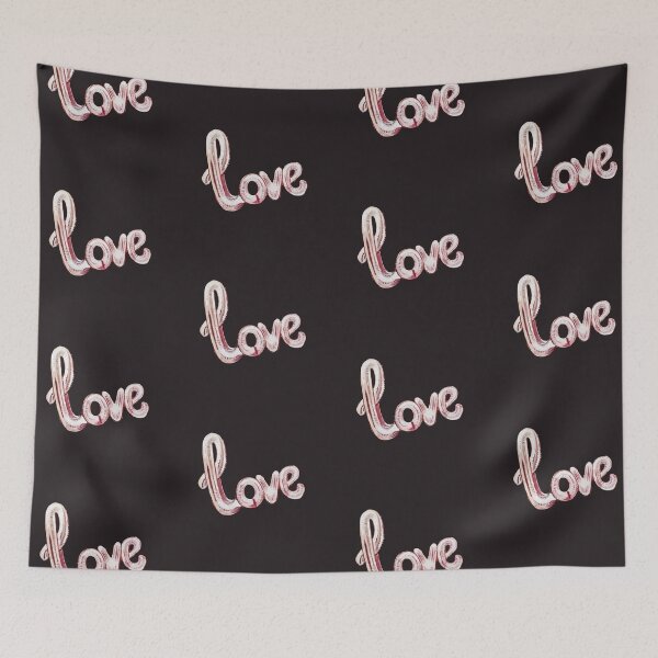 Item preview, Love Rose Gold Balloon Letters designed and sold by KayleeRoseArt.