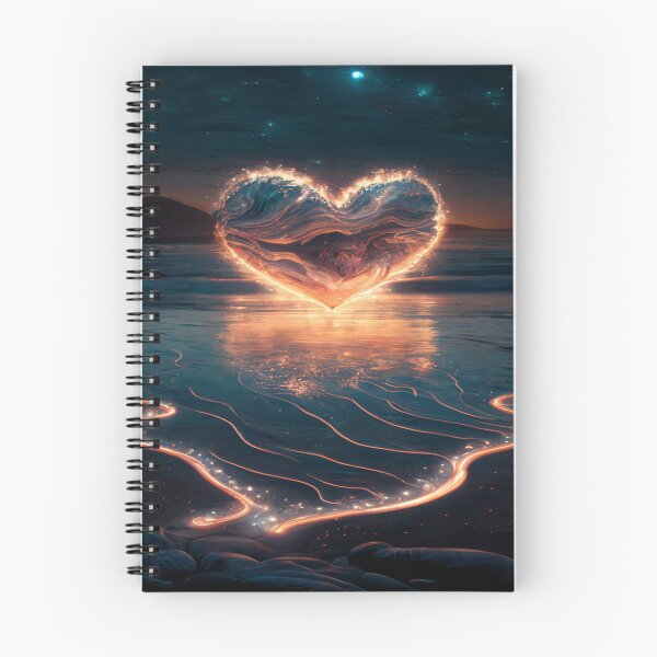 Item preview, Bioluminescent Heart of Flames designed and sold by Solace Sparkles.
