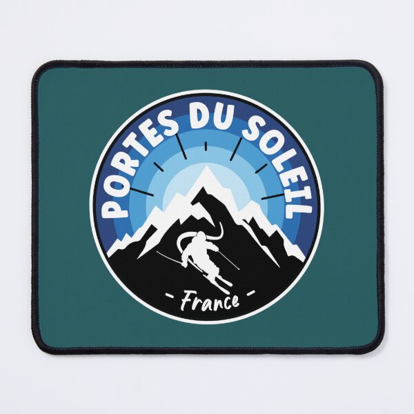 Item preview, Skiing Portes du Soleil France Blue  designed and sold by Devynarnes49.