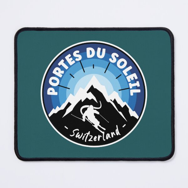 Item preview, Skiing Portes du Soleil Switzerland Blue  designed and sold by Devynarnes49.