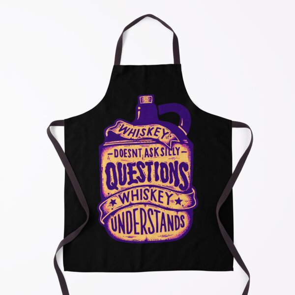 Item preview, Whiskey Doesn't Ask Silly Questions Whiskey Understands Funny Drinking designed and sold by artfartzzz.