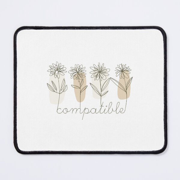 Item preview, Compatible hand drawn flowers, inspirational meanings designed and sold by Targeted Inspire.