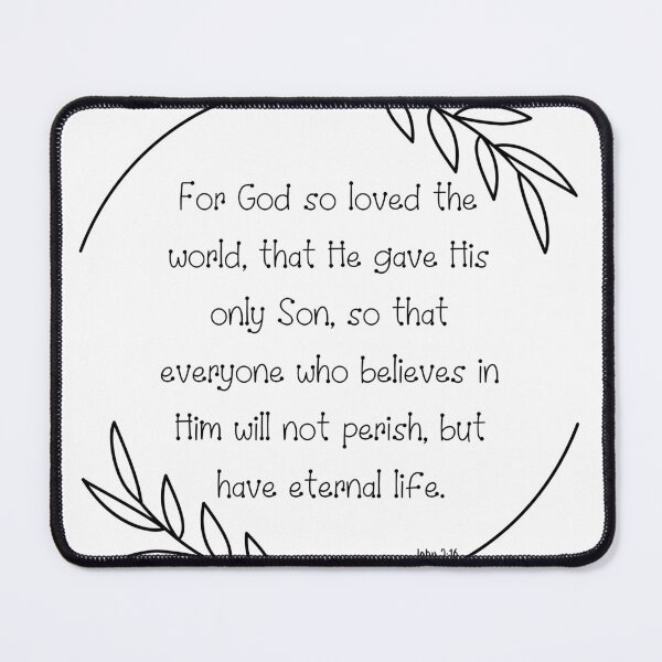 Item preview, John 3:16 designed and sold by Maupi.