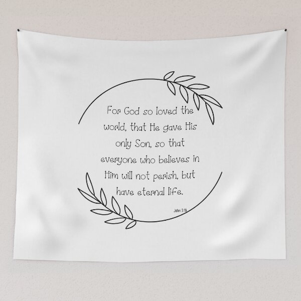 Item preview, John 3:16 designed and sold by Maupi.