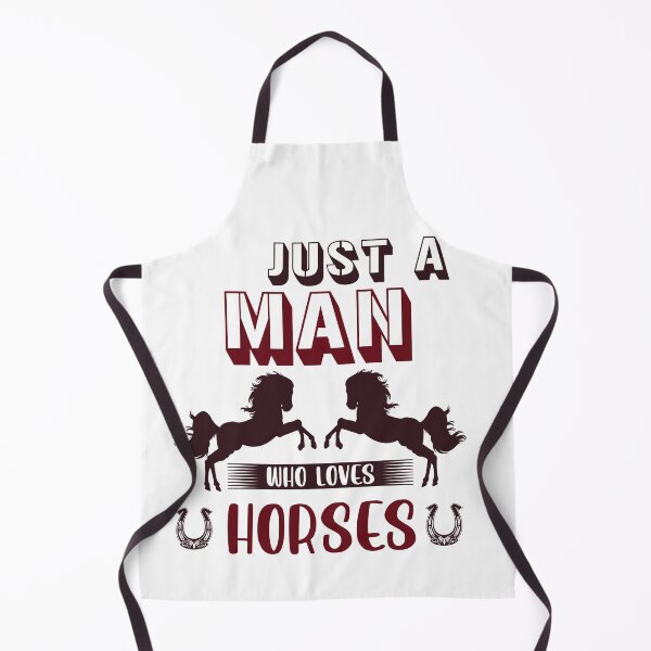 Item preview, Just A Man Who Loves Horses designed and sold by beefrancky.