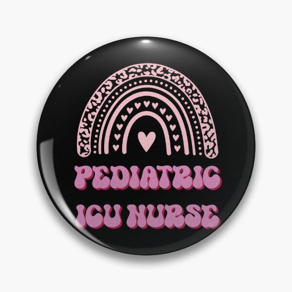 Cute ICU Nurse Rainbow with heart Pin for Sale by Sid Ahmed Tobba