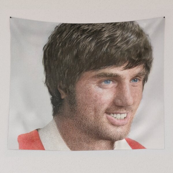 Item preview, George Best Drawing in colour  designed and sold by AndythephotoDr.