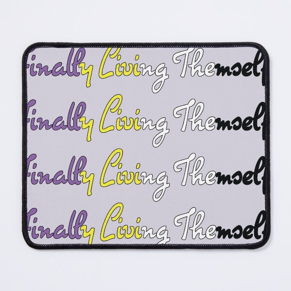 Item preview, Finally Living Themself designed and sold by BiOurPride.