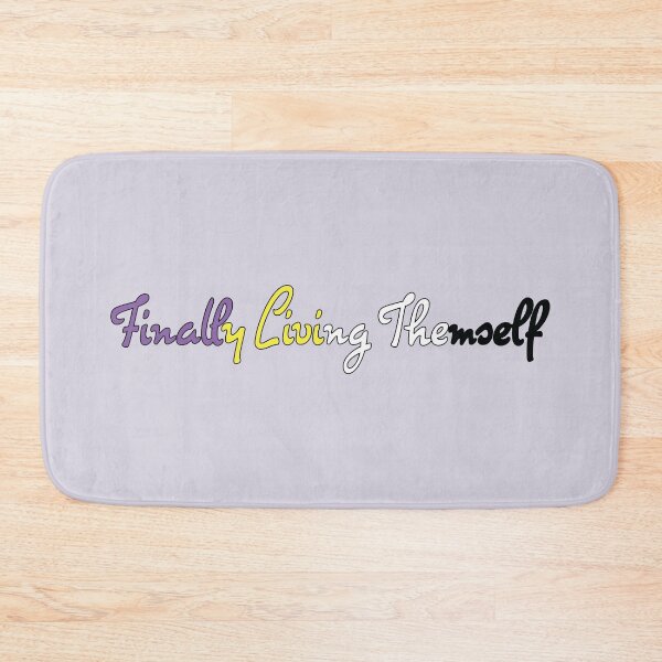Item preview, Finally Living Themself designed and sold by BiOurPride.