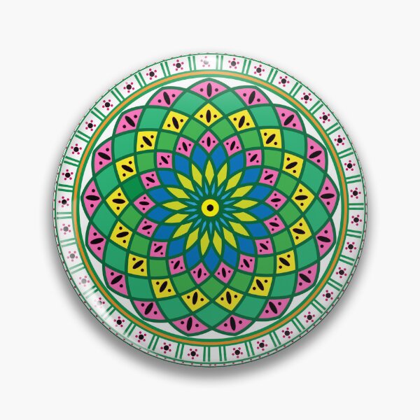 Item preview, tunisian motifs with random colours designed and sold by MasBlangkon-Art.