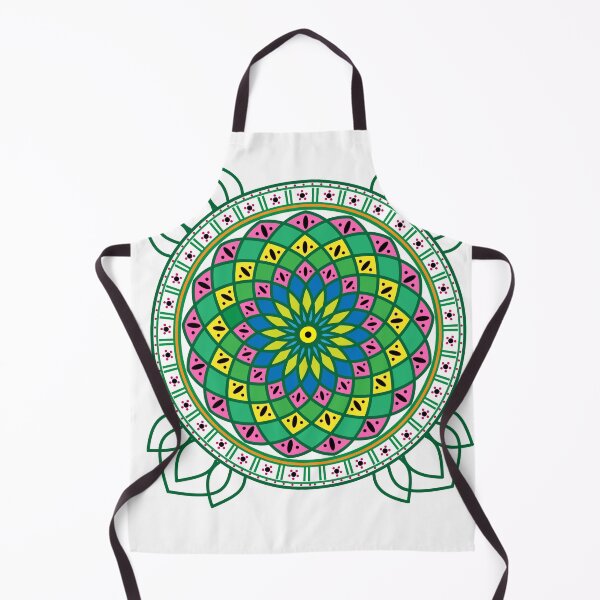 Item preview, tunisian motifs with random colours designed and sold by MasBlangkon-Art.