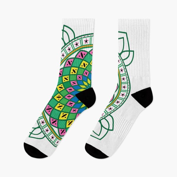 Item preview, tunisian motifs with random colours designed and sold by MasBlangkon-Art.
