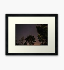 Clear sky. Framed Print