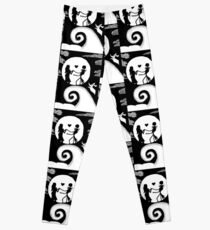 Jack and Sally in the night Leggings