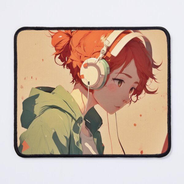 Item preview, Redhead Anime Programming Girl designed and sold by SMCLN.