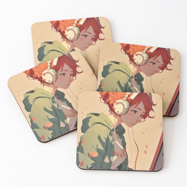 Item preview, Redhead Anime Programming Girl designed and sold by SMCLN.