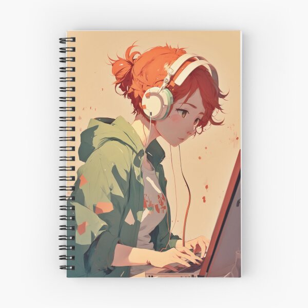 Item preview, Redhead Anime Programming Girl designed and sold by SMCLN.