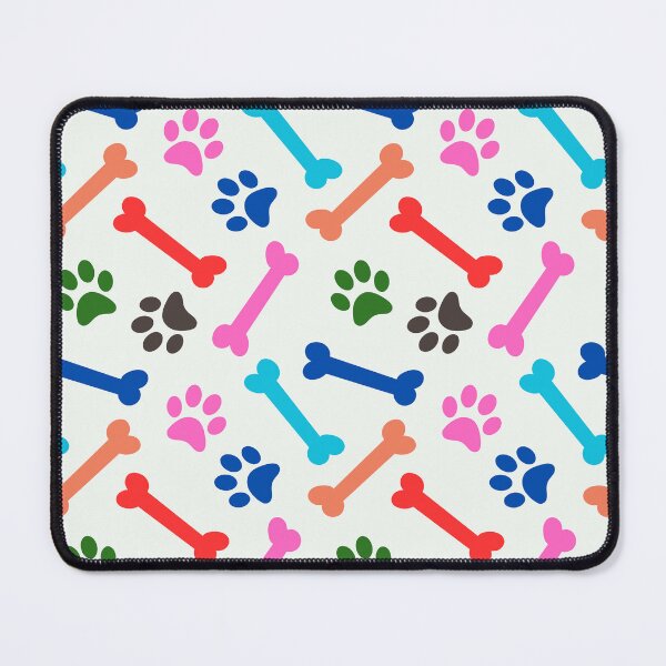 Item preview, Colorful Bones And Paws Pattern designed and sold by SeemDev786.