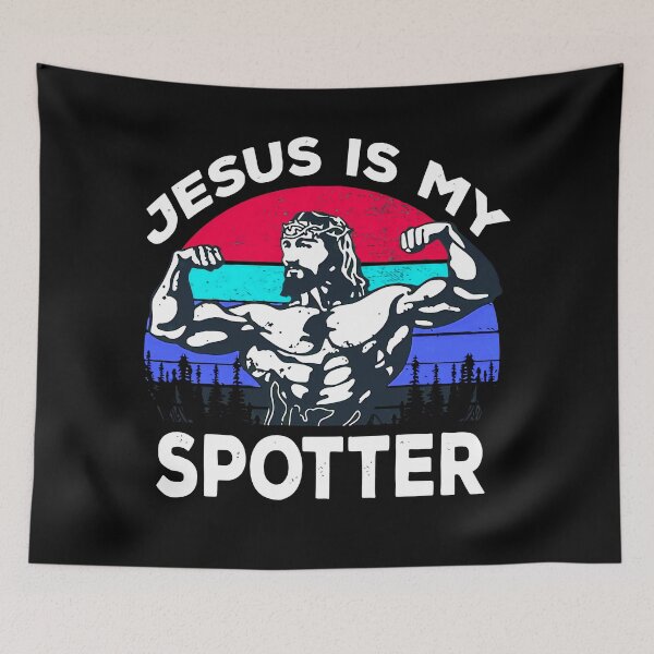 Item preview, jesus is my spotter designed and sold by hendrisubecak.