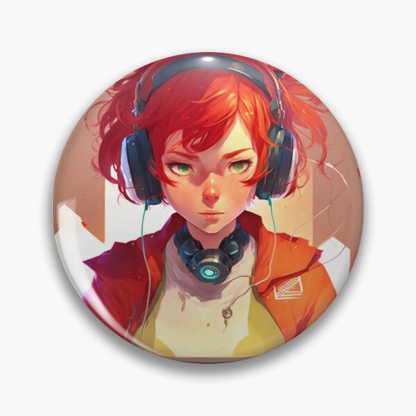 Item preview, Redhead Anime Programming Girl V 1.05 designed and sold by SMCLN.