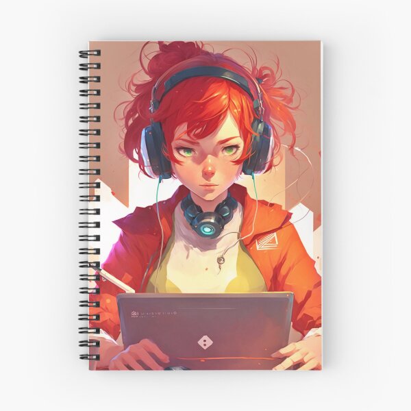 Item preview, Redhead Anime Programming Girl V 1.05 designed and sold by SMCLN.