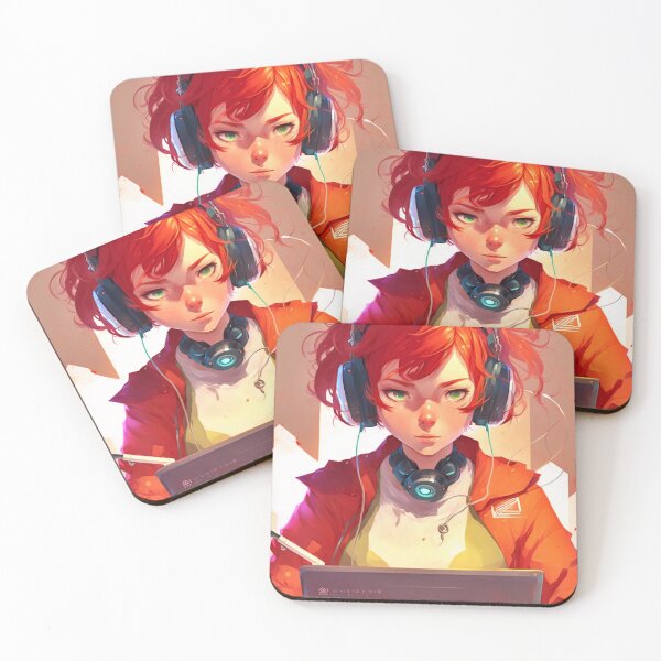 Item preview, Redhead Anime Programming Girl V 1.05 designed and sold by SMCLN.