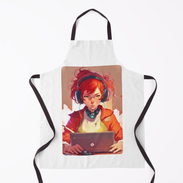 Item preview, Redhead Anime Programming Girl V 1.05 designed and sold by SMCLN.