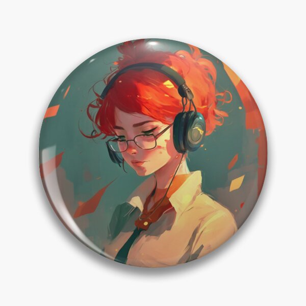 Item preview, Redhead Anime Programming Girl V 1.06 designed and sold by SMCLN.