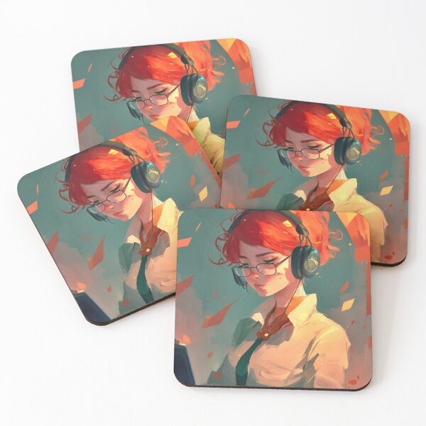 Item preview, Redhead Anime Programming Girl V 1.06 designed and sold by SMCLN.